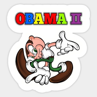 Obama II Sticker